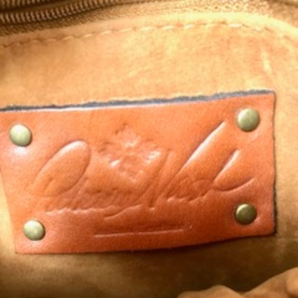 Patricia Nash Paullo Sherpa Leather Crossbody Bag - Picture 13 of 13